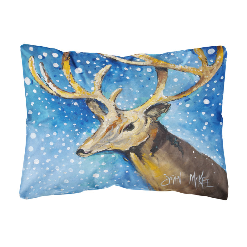 Coussin décoratif intérieur/extérieur renne
