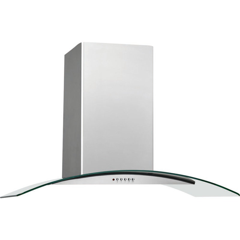 30" 400 CFM Convertible Wall Mount Range Hood in Sliver