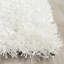 Tapis blanc cassé touffeté et fabriqué à la main Delane-2084226611