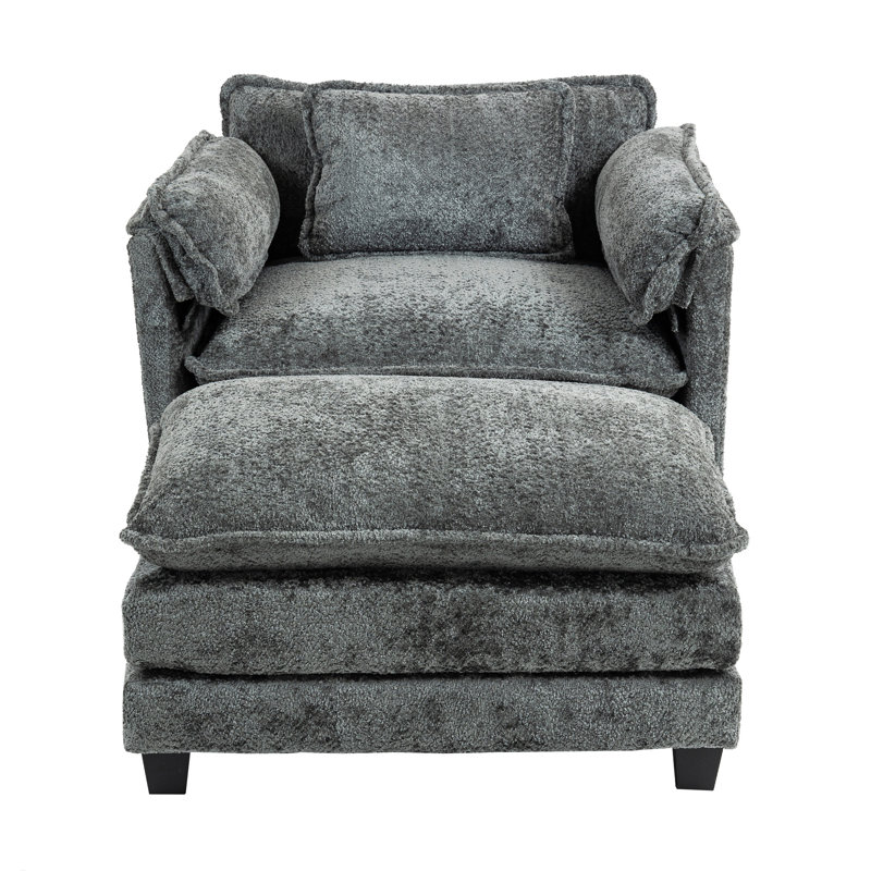 55.32*39.76" Oversized Sofa Indoor, Dark Gray