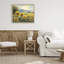 Cadre flottant Sunflower Dream Distant Mountains, design par Petal Prints Design-2140050071-2140050068