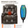 Zisel Large Power Lift Recliner Chair with Massage and Heat