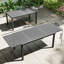 Outsunny Extending Garden Table for 6-8 People 150/225x85x75 cm Dark Grey