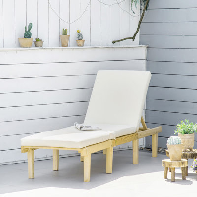 Méridienne pour l'extérieur Outsunny