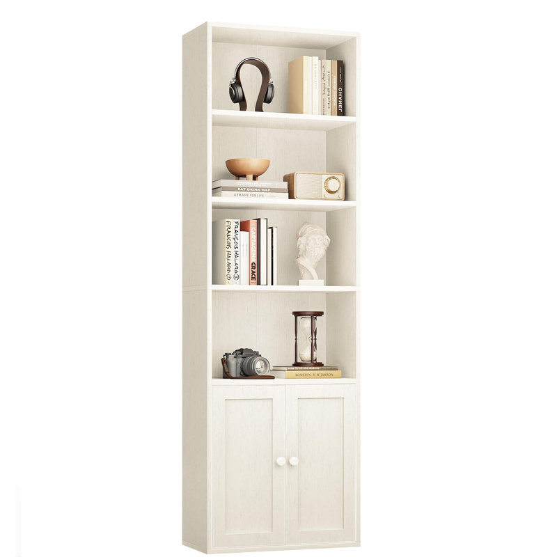 176.4cm H x 48cm W Bookcase, White