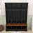 Wide Hall Tree with Open Shelves, Hooks and Entryway Bench-1730017820
