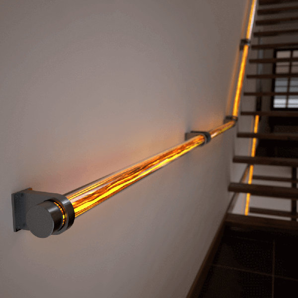 Designs Warren Metall 1-flammig aus Ebern LED-Bündige Wandleuchte