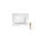 23.6'' Ceramic Single Bathroom Vanity Top with Sink
