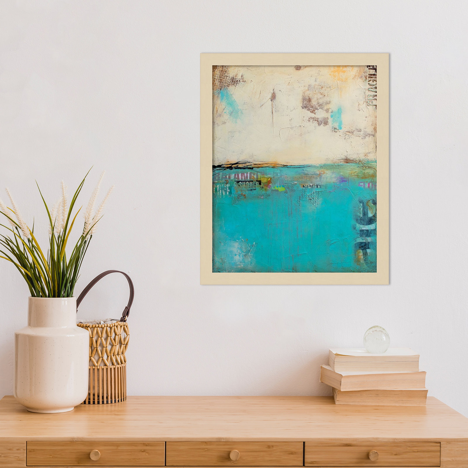 Urban Edge Print by Erin Ashley, 17" H x 14" W, Brown