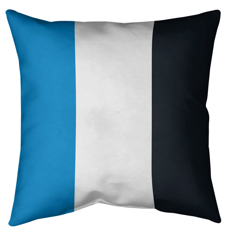 Coussin décoratif d'intérieur/d'extérieur, 18 po x 18 po, Blanc