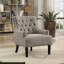 Chaise avec accoudoirs décorative capitonnée moderne Modern-1807399049