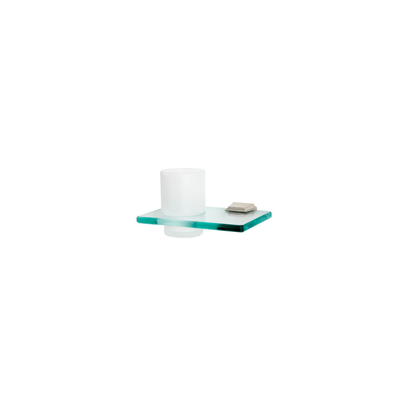 Geometric Bathroom Accessory, Polished Nickel