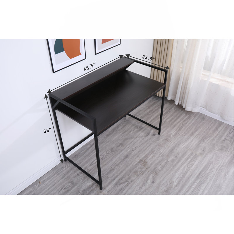 Black Console Table Narrow Modern Entryway Table Small Behind Couch Table Skinny Sofa Table Hallway Table For Living Room Foyer Bedroom Corridor Office