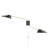 Modway Journey 2-Light Swing Arm Wall Sconce-779785737