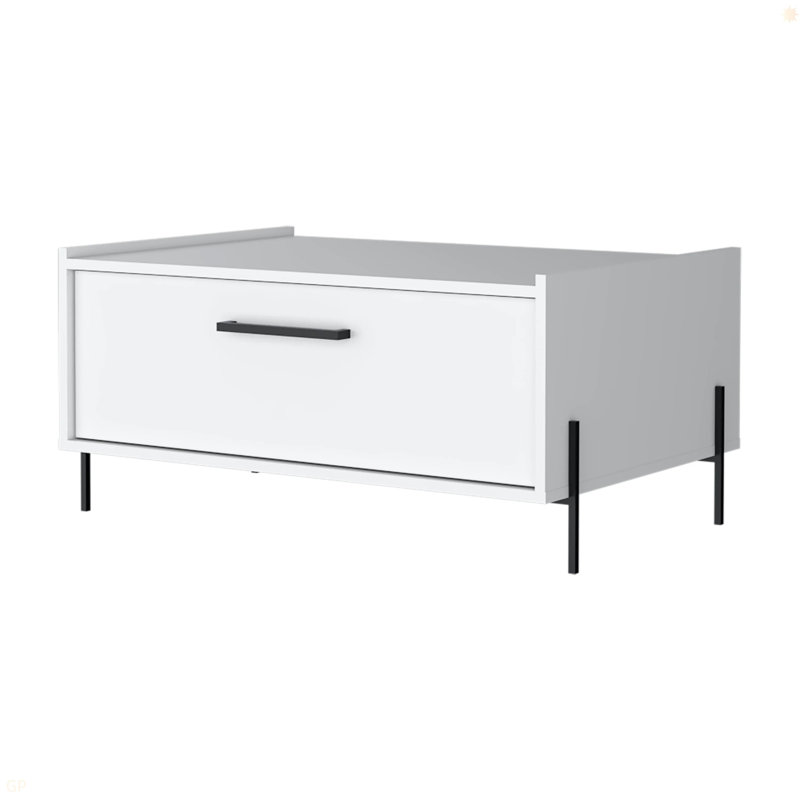 Table basse 15 po Shan, H 15,59 po x L 33,12 po x l 22,5 po