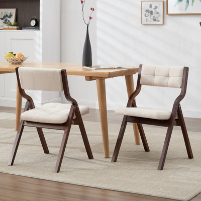 Chaise pliante rembourrée souple polyvalente: parfaite pour les repas et la détente