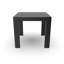 Dulcie 22.5" Square Metal Outdoor Side Table