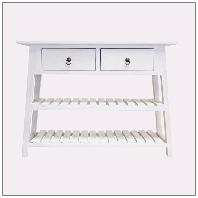 Console en bois d'acajou