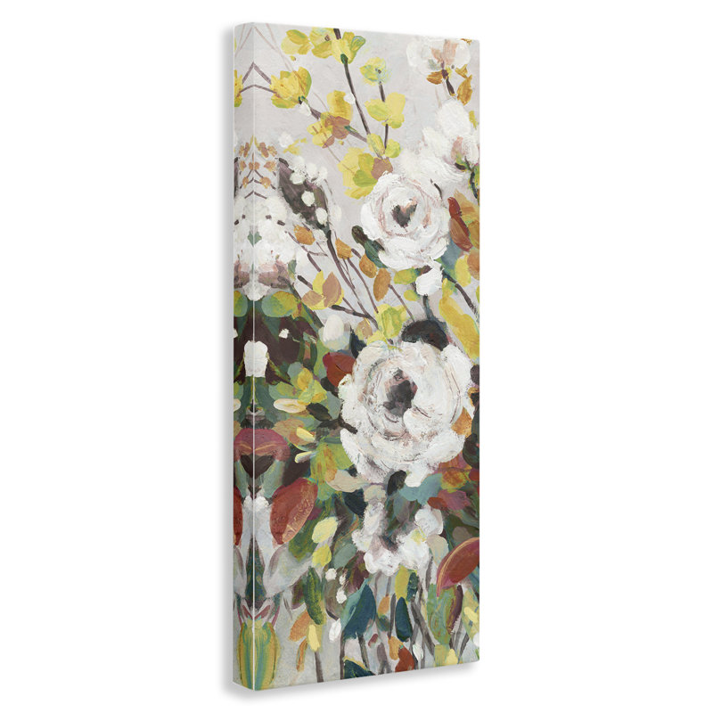  "Mixed Flowers Array", art mural par Carol Robinson, H 24 po x l 10 po