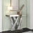 Amla 35.43“Console Table And Mirror Set