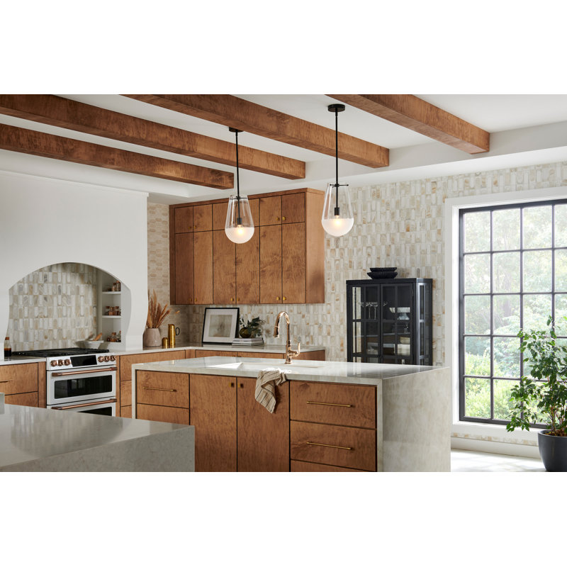 Javi 1 - Light Urn Pendant, Black