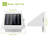 White Solar Powered Integrated LED