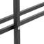 16 Tiers Steel Wall Mounted Wine Rack for 48/80 Wine Bottles-1853317790
