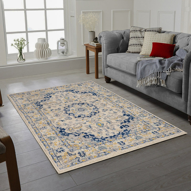 O'Carroll Floral Area Rug, Rectangle 120 x 170cm