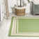Tapis intérieur / extérieur vert / crème James