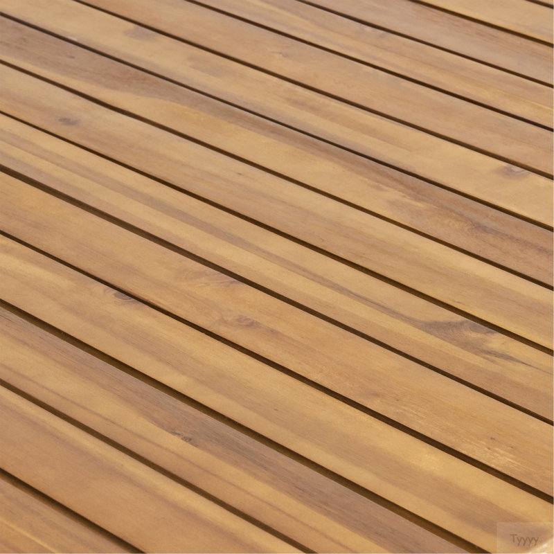 Outdoor 69" Solid Wood Dining Table