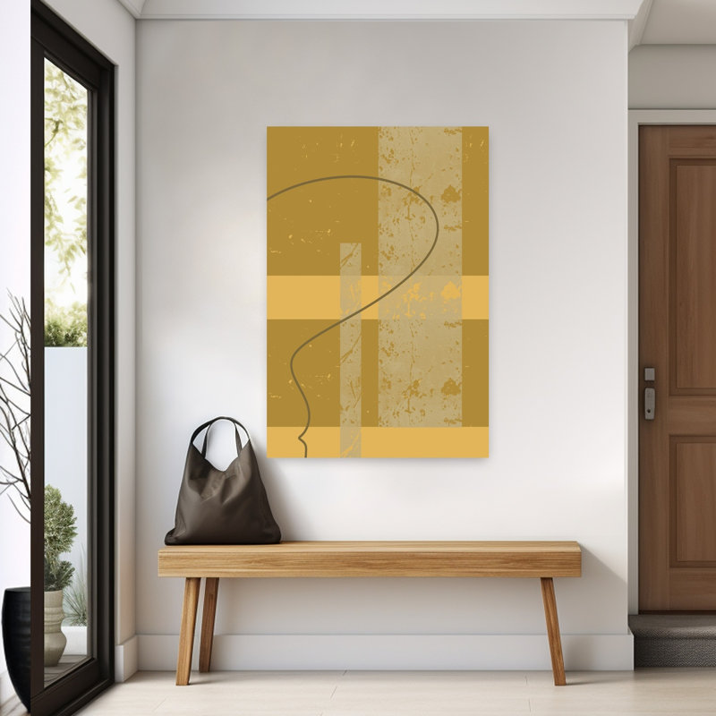 Art contemporain, art contemporain abstrait, H 60 po x l 40 po