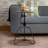 Espresso And Sandy Black End Table With Adjustable Height Top
