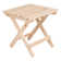 Table d'appoint pliante en bois Grandview Adirondack
