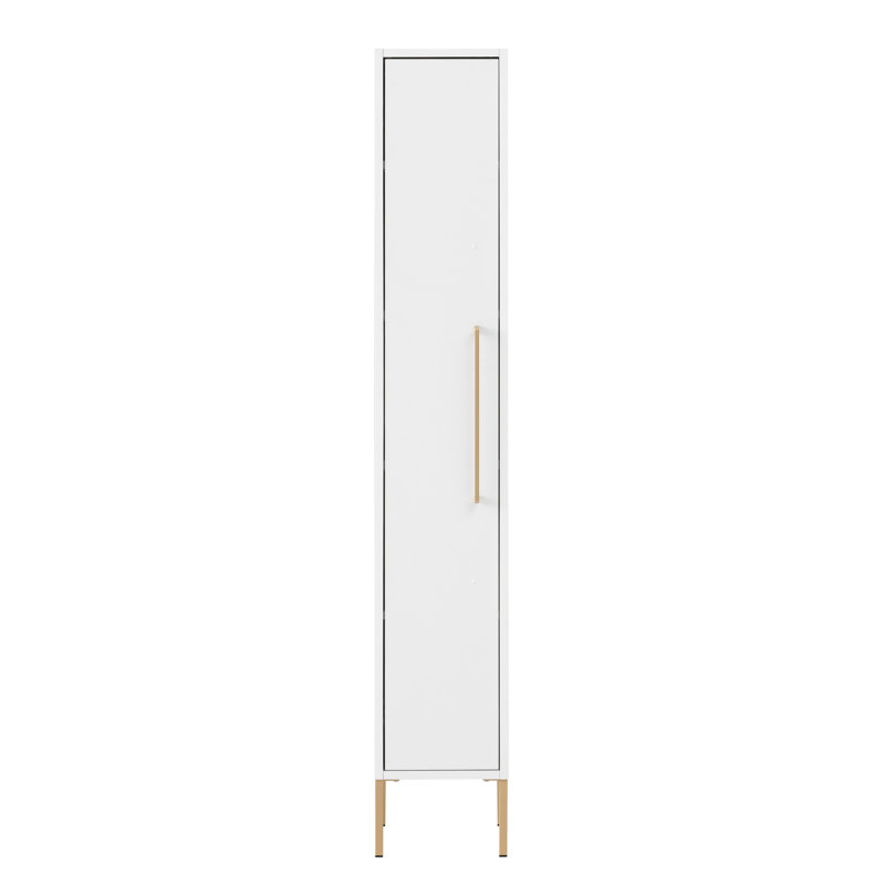 Sarah Linen Cabinet, White Matt