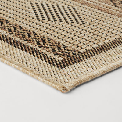 Ava Brown/Beige Indoor/Outdoor Rug