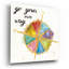 «Colorful World II» par Jess Aiken, art mural en verre acrylique-454089580