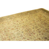 Hand Knotted Wool Oriental Area Rug in Green And Brown