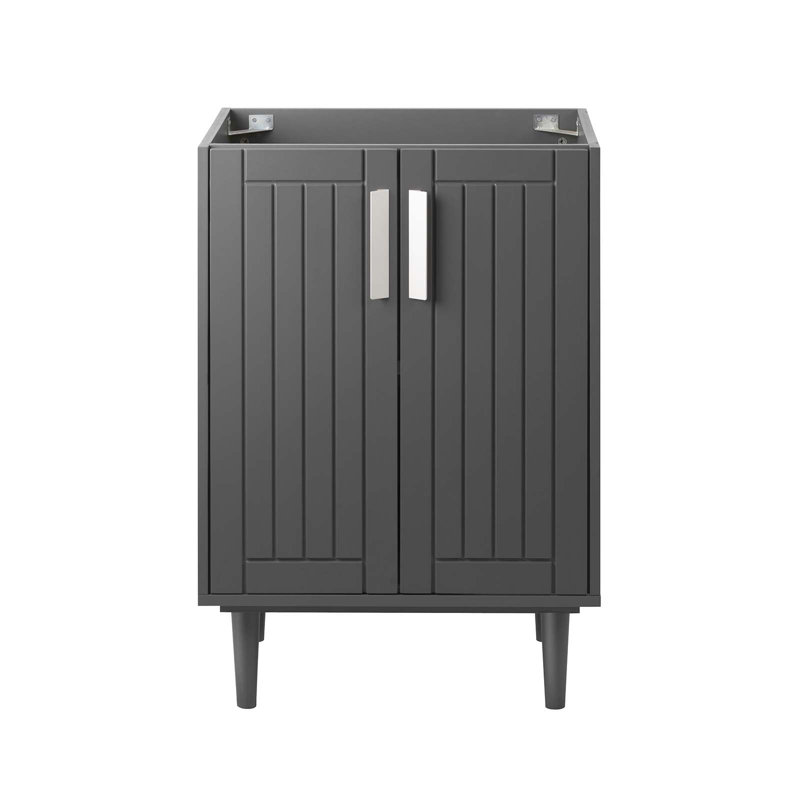 Armoire de salle de bain 24 po Augusta par Modway, gris