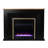 Cannet 52'' W Black Electric Fireplace