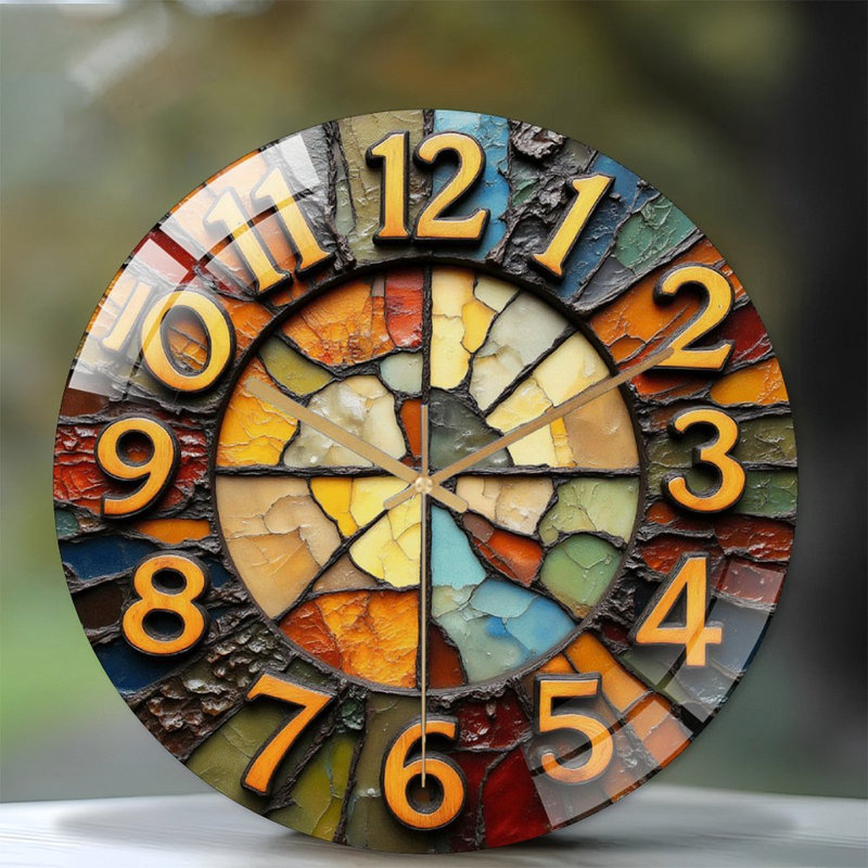 Horloge murale 12 po