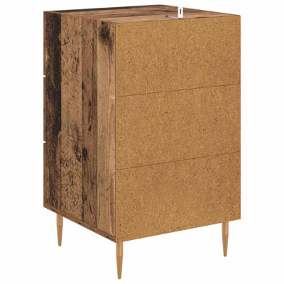 40cm W Manufactured Wood Bedside Table