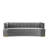Encompass Velvet Curved 85'' Tuxedo Arm Sofa-1140309120