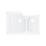 Allia™ 33" Fireclay 2 Bowl Undermount Kitchen Sink