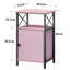 NS Wooden Bedside Table with Open Storage Shelf, Modern Nightstand for Bedroom, Living Room-485656626