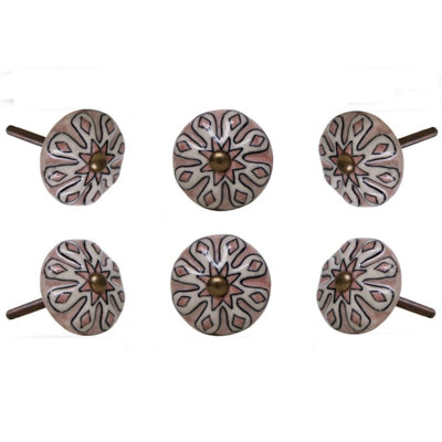 Centro Oversized 1.6" Diameter Mushroom Knob Multipack
