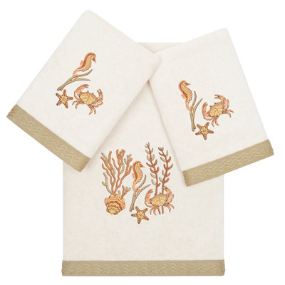 Ensemble de serviettes 100% coton Aaron
