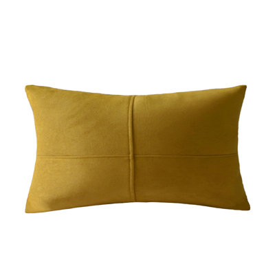 (Couvertures seulement) Ensemble de 2 housses de coussin rectangulaires à sections égales