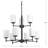 Steelville 9 - Light Dimmable Tiered Chandelier-1357181361