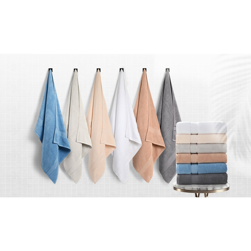 Kathy Ireland Zero Twist Cotton Plush Bath Sheet Set, 4, Gray