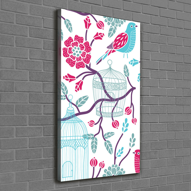 Bird Cages - Wrapped Canvas Print